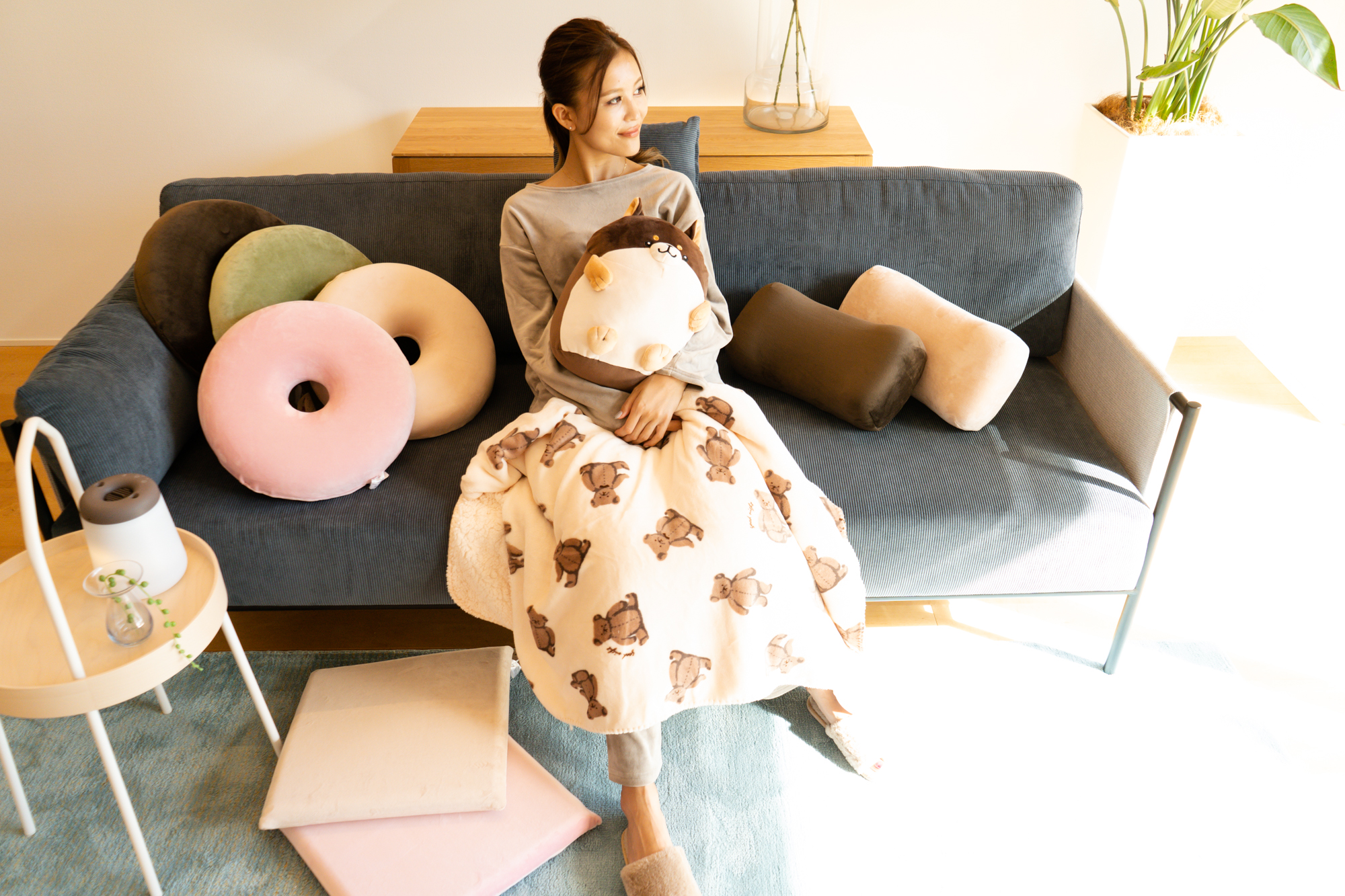 おうちで好きなものに囲まれて♡「自分とゆっくり向き合う休日」のタイムテーブル#おうち美容#おうちカフェ#加湿器