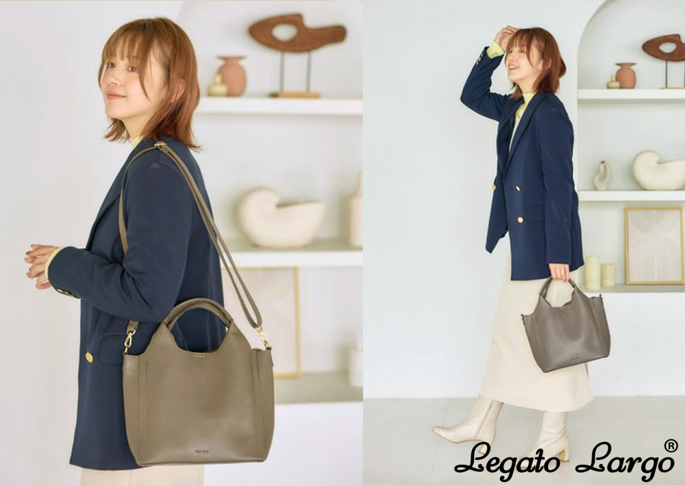 Legato Largo 2WAYトートバッグ/レトロシボ