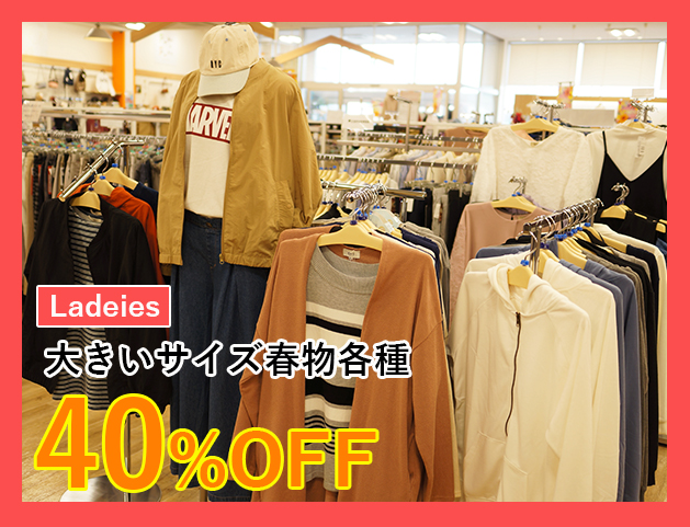 レディース 大きいサイズ 春物各種