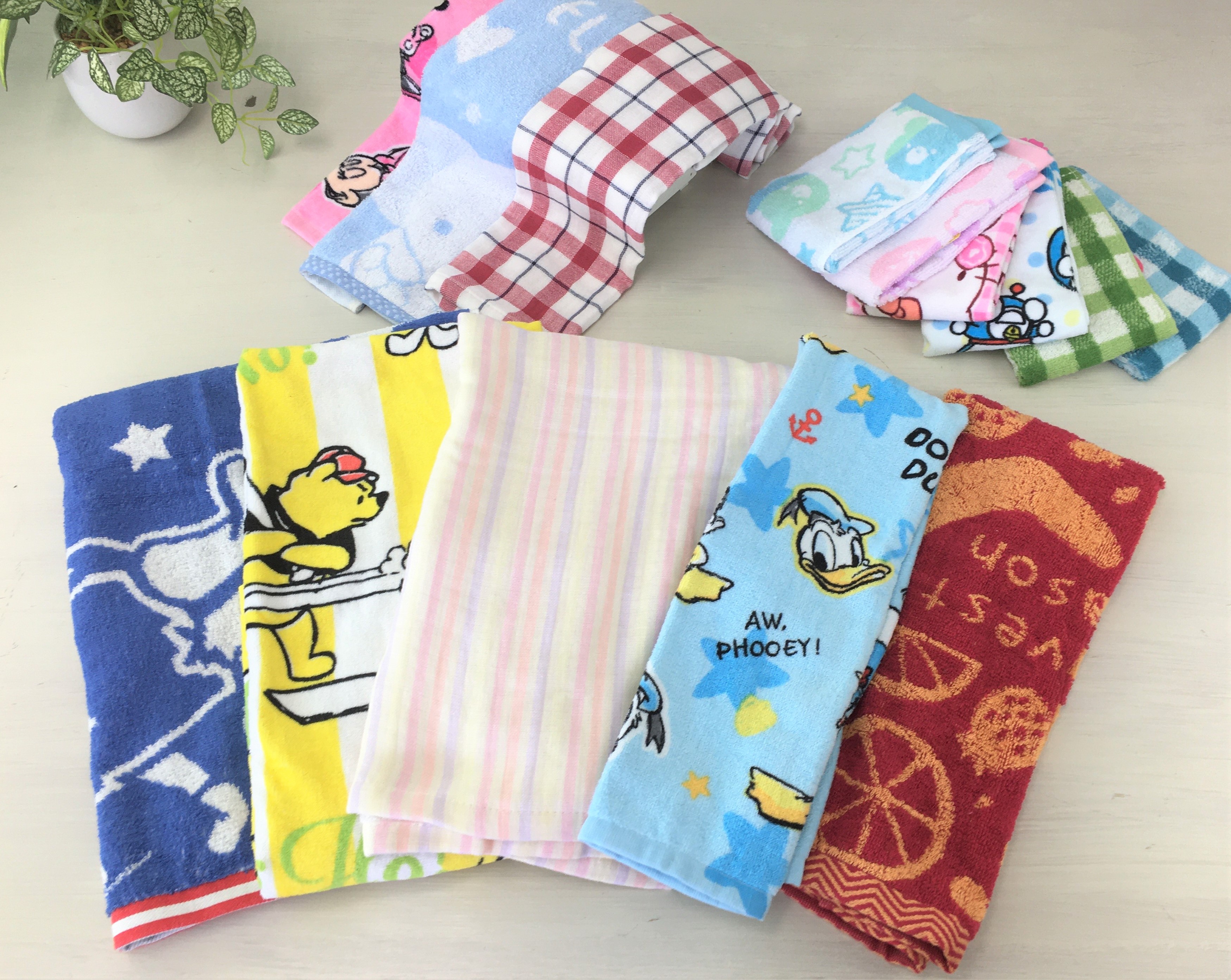 【すべて半額!タオル特集】キャラクターからおしゃれな柄まで。肌触りの良いタオルで毎日を気持ち良く過ごそう!