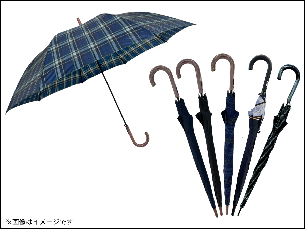 メンズ 耐風傘