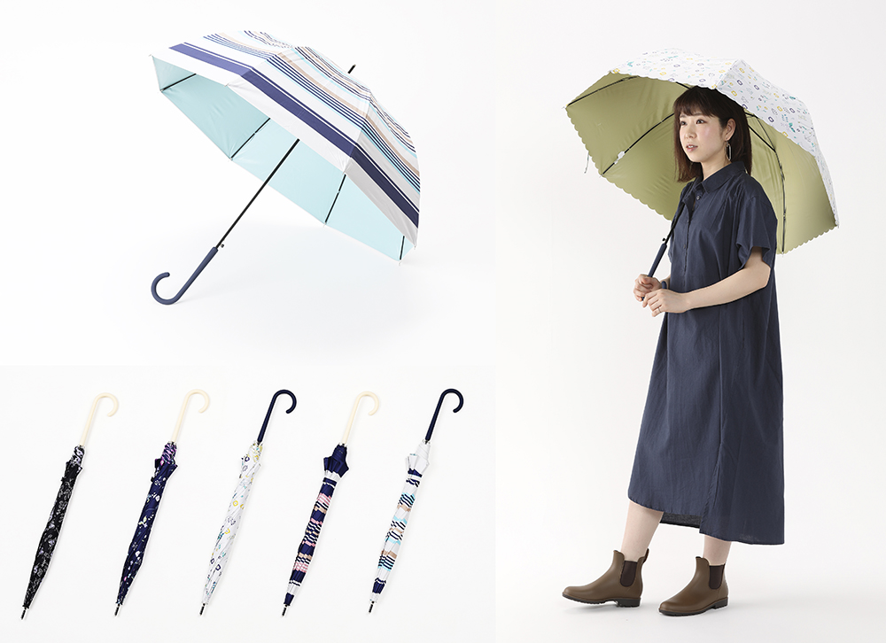 新登場!雨の日も晴れの日もこれ1本でOK♪【レディース 雨晴兼用傘】