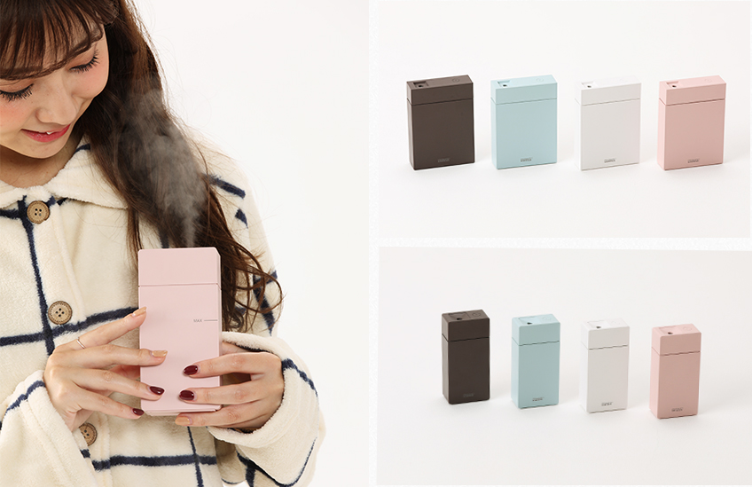 USB充電式ポータブル加湿器(ショート/ロング)