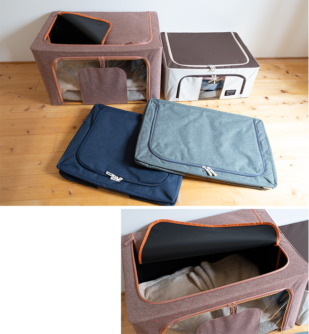 窓付き収納BOX(55L/88L)