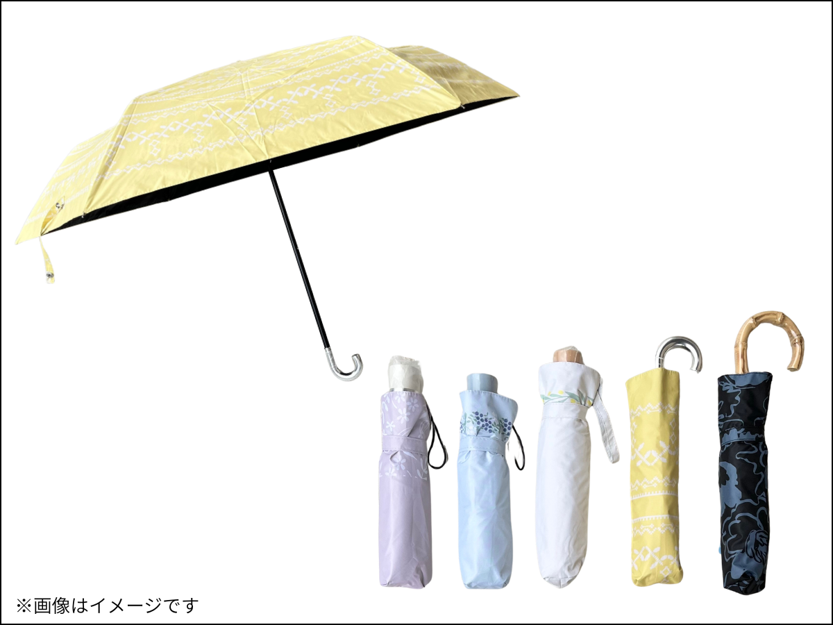 レディース 晴雨兼用折りたたみ傘